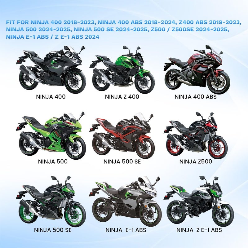 PIKPOP Rear Brake Lever for 2018-2025 Ninja 400, Ninja 500, Z400, Z500, Ninja e-1 ABS, Motorcycle Foot Pedal Accessories Replacement (Black) - Image 4